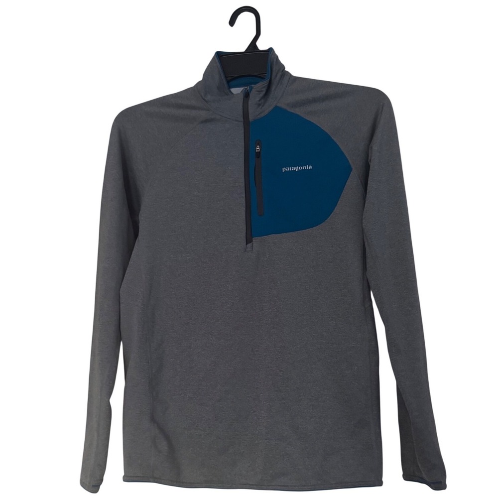 Patagonia Men's Thermal Speedwork Zip-Neck pullover‎ Size small